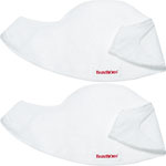 Lot de 2 bavoirs pour porte bébé babybjorn blanc pas cher