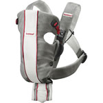 Porte bébé ventral original maille filet 3d gris/blanc pas cher