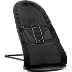 Transat bébé balance maille filet 3d noir/noir pas cher