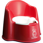 Pot bébé rouge vif pas cher