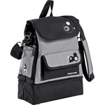 SAC REPAS FREE HAND GRIS/NOIR