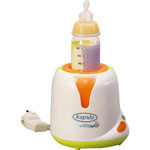 CHAUFFE BIBERON DOUBLE ALARME ORANGE-VERT