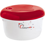 STERILISATEUR MICRO ONDES ROUGE GRIS
