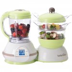 Robot de cuisine nutribaby vert anis/taupe pas cher