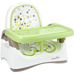 Rehausseur compact bébé taupe/vert amande pas cher