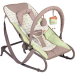 Transat simple bébé bubble vert amande/taupe pas cher