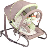 Transat complet bébé bubble vert amande/taupe pas cher
