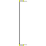 EXTENSION DE BARRIERE 7CM ARGENT