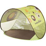 Jouets d'extérieur bébé tente anti-uv choco-vert pas cher