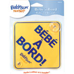 Signalétique bébé a bord babysun nursery pas cher