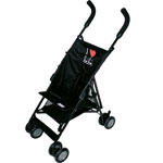 Poussette canne easy buggy noir pas cher