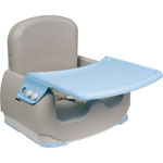 Rehausseur bébé 6 en 1 king booster taupe/bleu pas cher