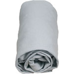 Drap housse bebe extensible 70 x 140 cm gris pas cher