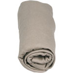 Drap housse bebe extensible 60 x 120 cm taupe pas cher