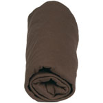 Drap housse bebe extensible 40 x 80 cm choco pas cher