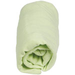 Drap housse extensible 60 x 120 cm vert anis pas cher