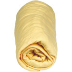 Drap housse bebe bambou 60 x 120 cm jaune pas cher