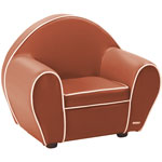 Fauteuil club chocolat pas cher