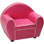 Fauteuil club rose fushia pas cher
