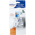 Cache prises avec cles x 12 pas cher