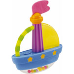 Jouets d'éveil bébé bateau musical pas cher
