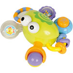 Jouets d'éveil bébé roulie-crabie pas cher