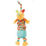 Jouets d'eveil bébé musical etirable rivergang rhino pas cher