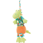 Jouets d'éveil bébé musical etirable rivergang dino pas cher