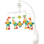 Mobile bébé musical oiseau explorer pas cher