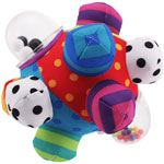 Jouets d'éveil bébé 'balle hochet' pas cher