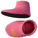 Chaussons bébé anti-glisse 9-18 mois roses pas cher