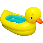 Baignoire bébé gonflable canard pas cher