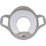 Reducteur toilette fresh à poignées taupe pas cher