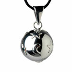 Bayi bola metal soleil et lune pas cher