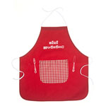Tablier miste brose mini gastronome rouge/vichy pas cher