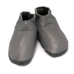 Chaussons bébé unis gris 6-12 mois pas cher