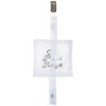Attache sucette coulissant petit ange blanc pas cher