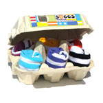 Lot 6 paires de chaussettes bébé à rayures 0-12 mois pas cher
