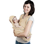 Sortie de bain bébé papillon deluxe sable 0 -18 mois pas cher