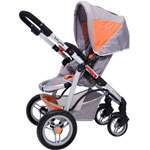 POUSSETTE TRENDY ALU GRIS