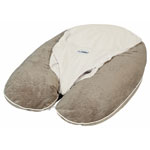 Coussin multirelax plus soft boa taupe/ecru pas cher