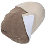 Couverture sleepy relax taupe/ecru pas cher