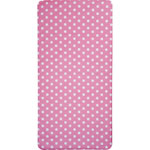 Matelas de voyage bébé pois rose pas cher