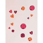 STICKER REPOSITIONNABLE GLOBE TROTTER (80 stickers)