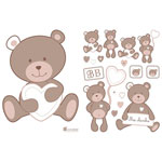 Stickers repositionnable bb tradition pas cher