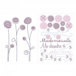 Stickers repositionnable poème pas cher