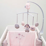 Mobile bébé musical poème pas cher
