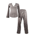 Pyjama de maternité et d'allaitement 2 pièces manon vintage pas cher