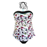 Maillot de bain de maternité tankini 2 pièces rio multicolor pas cher