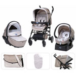Poussette trio living smart earth pas cher